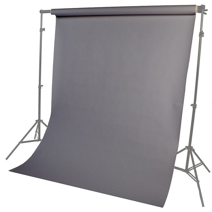 Photo Studio Paper Backdrop Grey Large 10m Roll