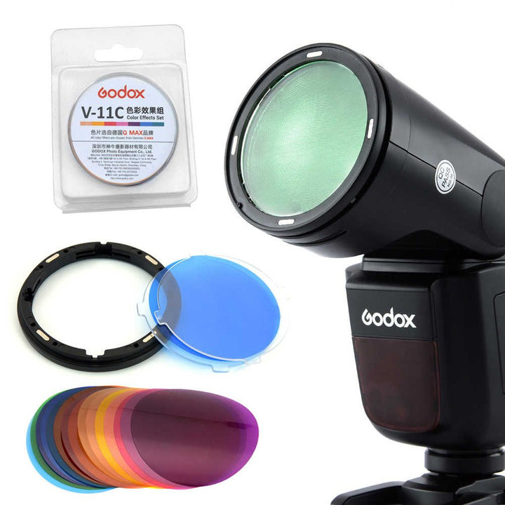 Godox V-11C Colour Filter Gel for AK-R1 Set of 15