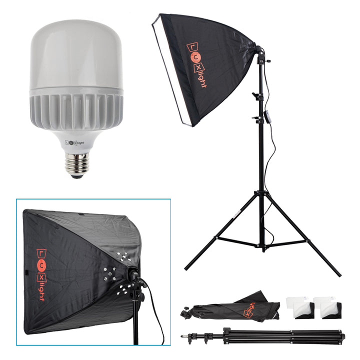 Softbox Lights for Photo & Video | Vivid Pro | 5500 Lumen LED | CRI 94
