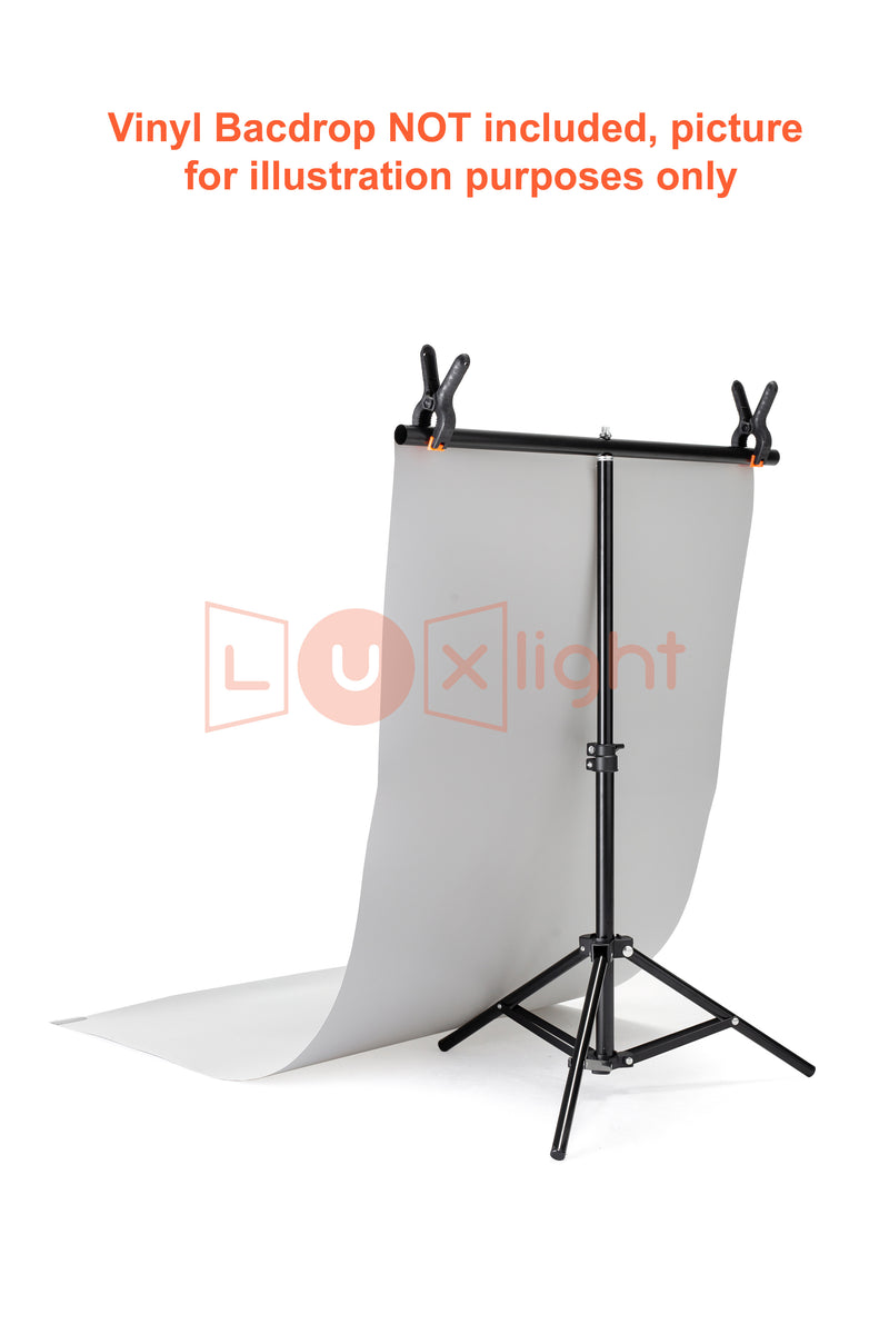 Small Backdrop T Stand Support for Product Photography | 60x70cm – luxlight