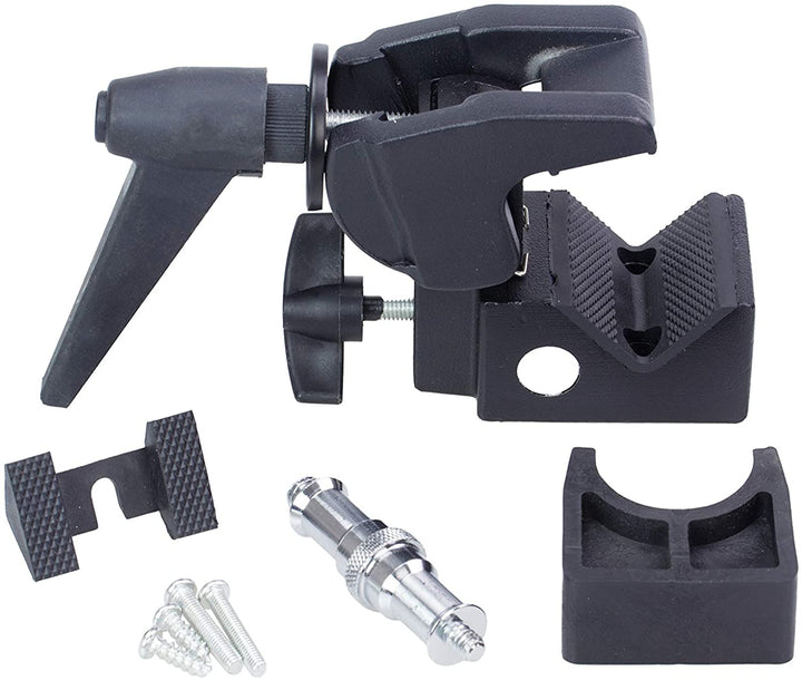 Super Clamp with Reversible Spigot 1/4 & 3/8