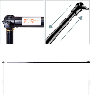 2m Photography Backdrop Bar Support Crossbar | Luxlight® | Adjustable | Photo Background Cross Pole Arm (2m Crossbar)