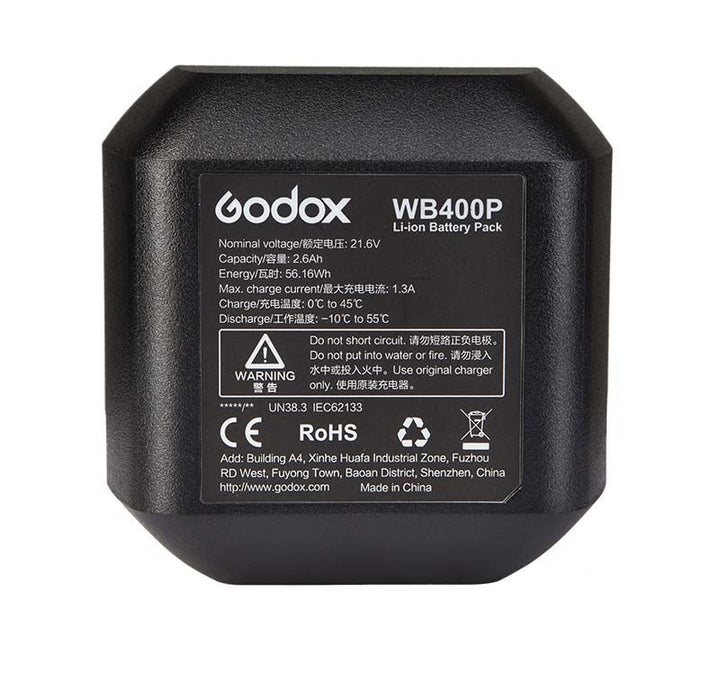 Replacement / Spare Battery for the Godox Witstro AD400 Pro