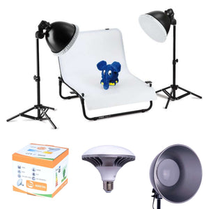 Product Photography Shooting Table & LED Lighting Set | 92 CRI - 5400k - 4000lm