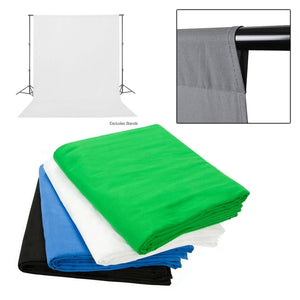 Muslin Cotton Backdrops | 3 x 3m | Background Screen Photography Video