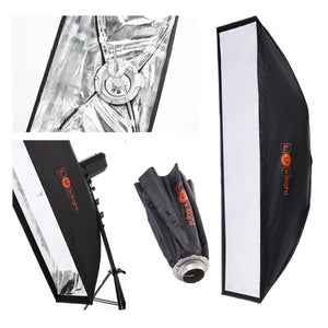 E Series Umbrella Stripbox | Bowens Mount | Softbox Diffuser