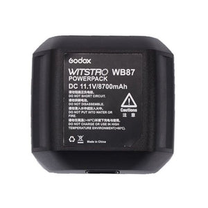 AD600 Godox Witstro WB87 Battery