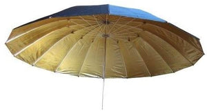 Gold Reflective Umbrella  - Photo Studio Mega Brolly Diffuser Bounce